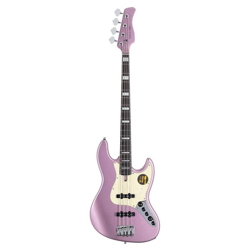Sire V7+ A4/BUR Marcus Miller 4-snarige actieve basgitaar Burgundy Mist