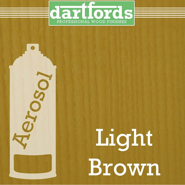 Dartfords FS5012 Lichtbruin Nitrocellulose Lak - 400ml Spuitbus