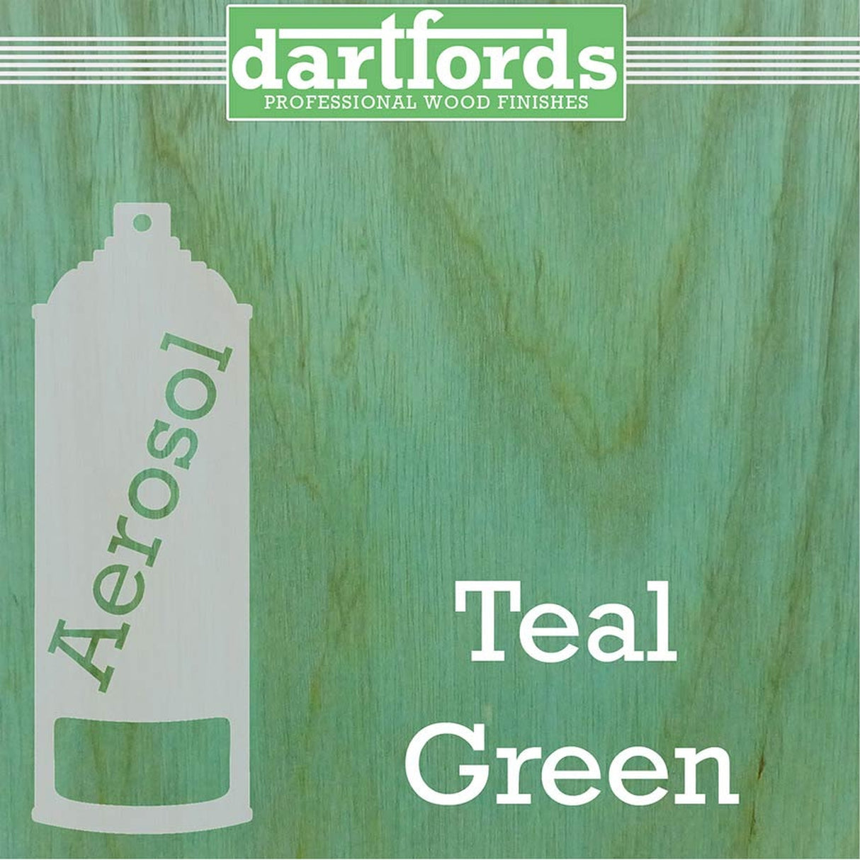 Dartfords FS5797 Teal Green Nitrocellulose Lak - 400ml Aerosol