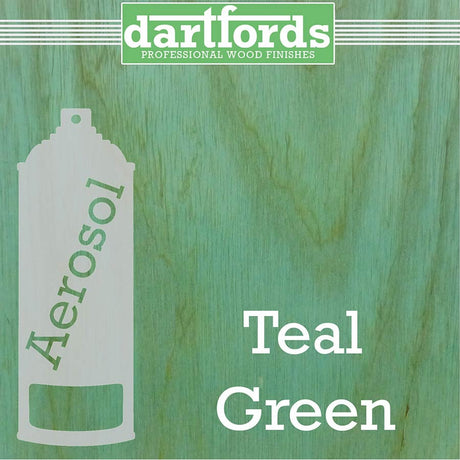 Dartfords FS5797 Teal Green Nitrocellulose Lak - 400ml Aerosol