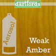 Dartfords FS5457 Zwakke Amber - 400ml Nitrocellulose Gitaarlak