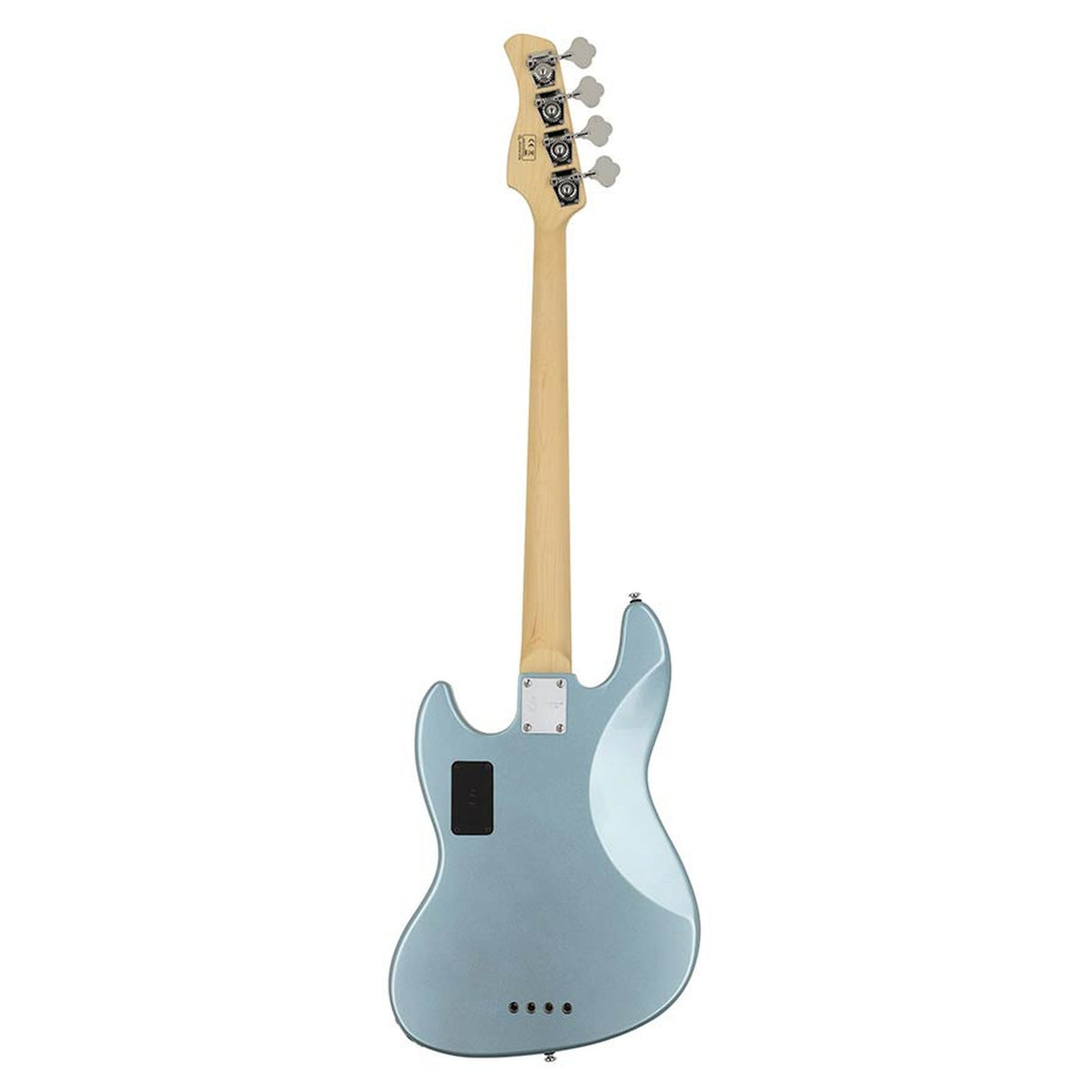 Sire Basses V7+ A4/LPB basgitaar, 4-snarig, elzen, placid lake blue