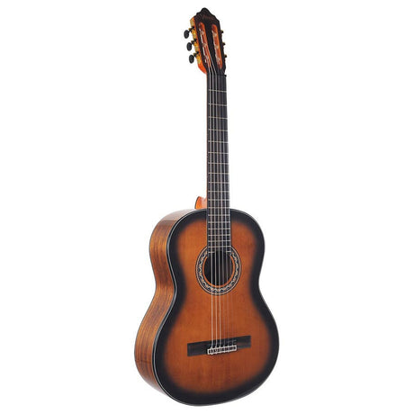 Valencia VC564BSB klassieke gitaar 4/4, sitka sparren top, walnoot zij- en achterblad, hoogglans brown sunburst finis