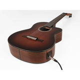 Valencia VC564CEBSB klassieke gitaar 4/4, sitka & walnoot, preamp en cutaway, hoogglans brown sunburst finish