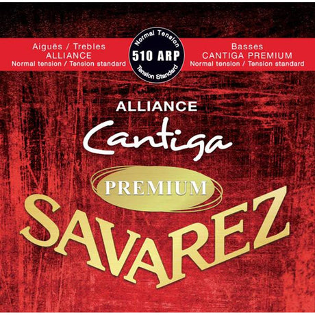 Savarez 510-ARP snaren set classic, Alliance trebles, Cantiga Premium basses, normal tension