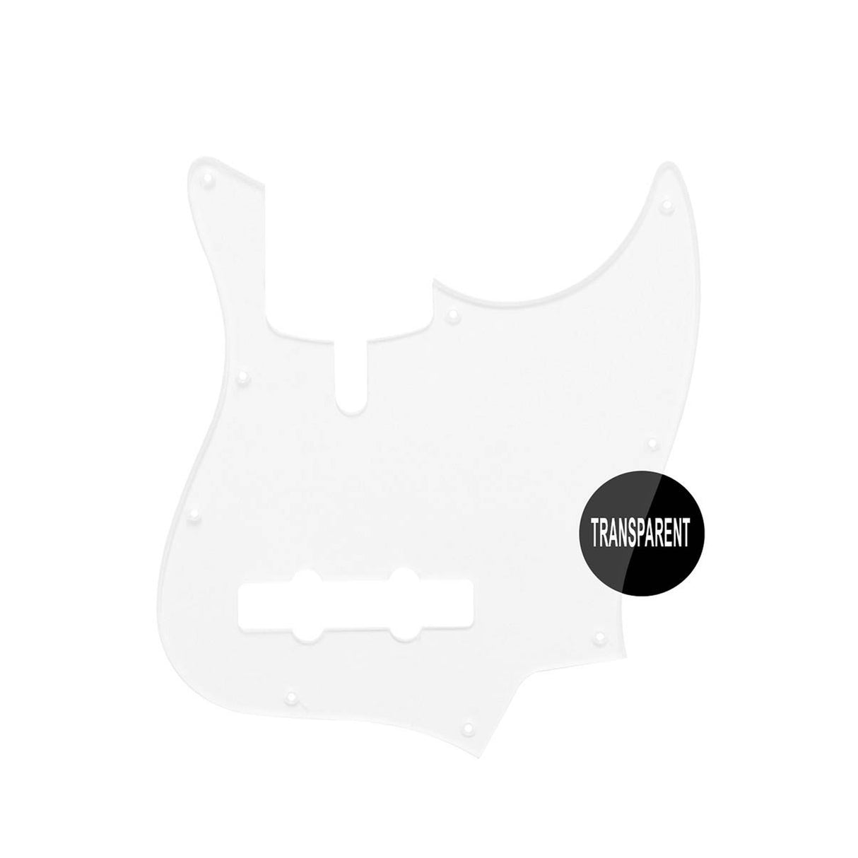 Boston M4V-110-TR pickguard, Sire Marcus Miller V-series 4-string, 1 ply. transparent