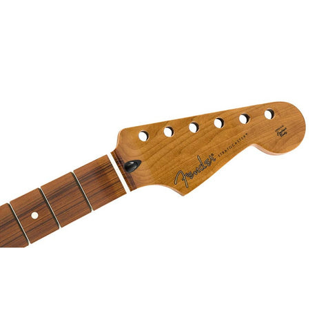 Fender 990503920 roasted maple Stratocaster neck, 21 narrow tall frets, 9.5" radius, pao ferro, C shape, MIM