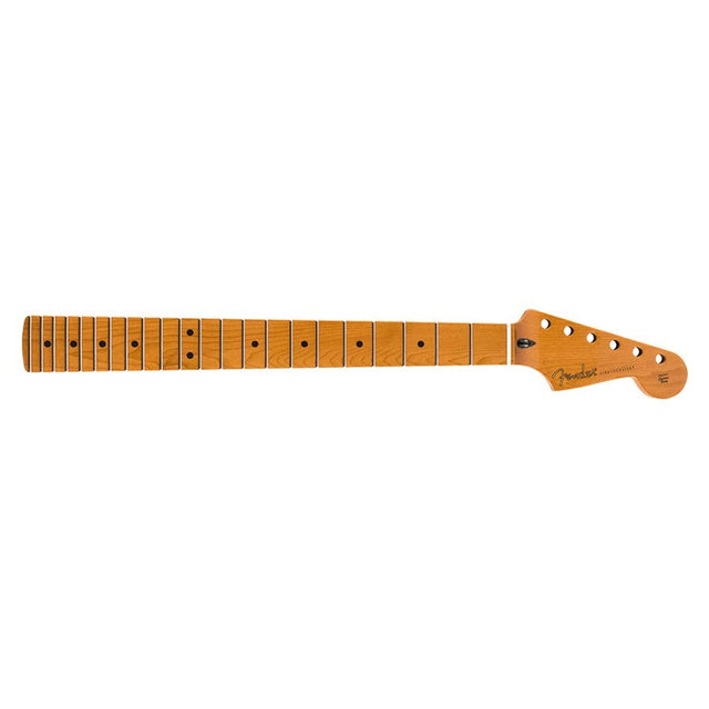 Fender 990402920 roasted maple Stratocaster® neck, 22 jumbo frets, 12" radius, maple, flat oval shape