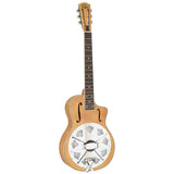 Royall BB14C/FL Bantam Blazer Resonator 14-Fret – Flamed Maple, Parlor Size, Biscuit Cone, Softcase