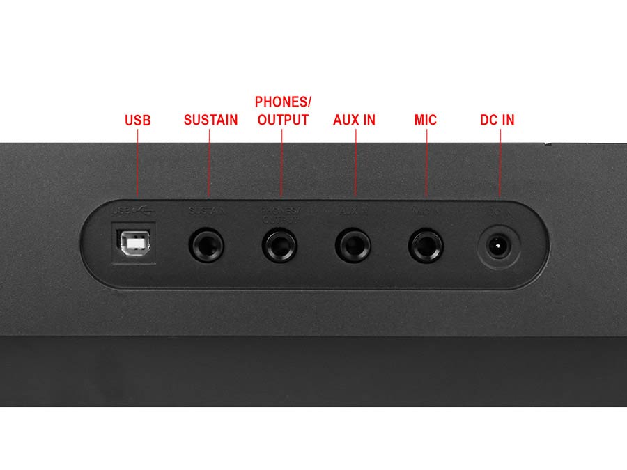 Medeli MK100 keyboard set aanslaggevoelig met les programma