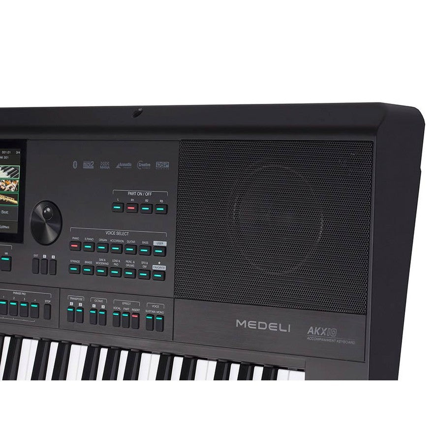 Medeli AKX10 workstation 7'' touchscreen aanslaggevoelig