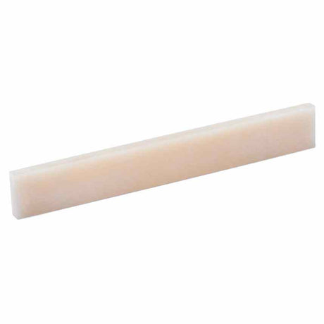 Boston BBS-8U Brugzadel van ongebleekt been voor folkgitaar 80x11x3,2 mm
