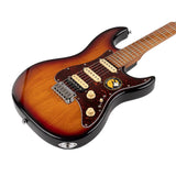 Sire Guitars S7/3TS electrische gitaar, S-style, elzen body, 3-tone sunburst