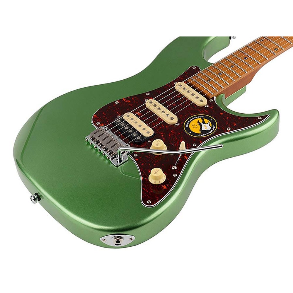 Sire Guitars S7/SG electrische gitaar, S-style, elzen body, sherwood green