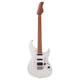 Sire Guitars S7/AWH electrische gitaar, S-style, elzen body, antique white