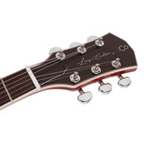 Sire Guitars H7/STR electrische archtop gitaar, esdoorn, see through red