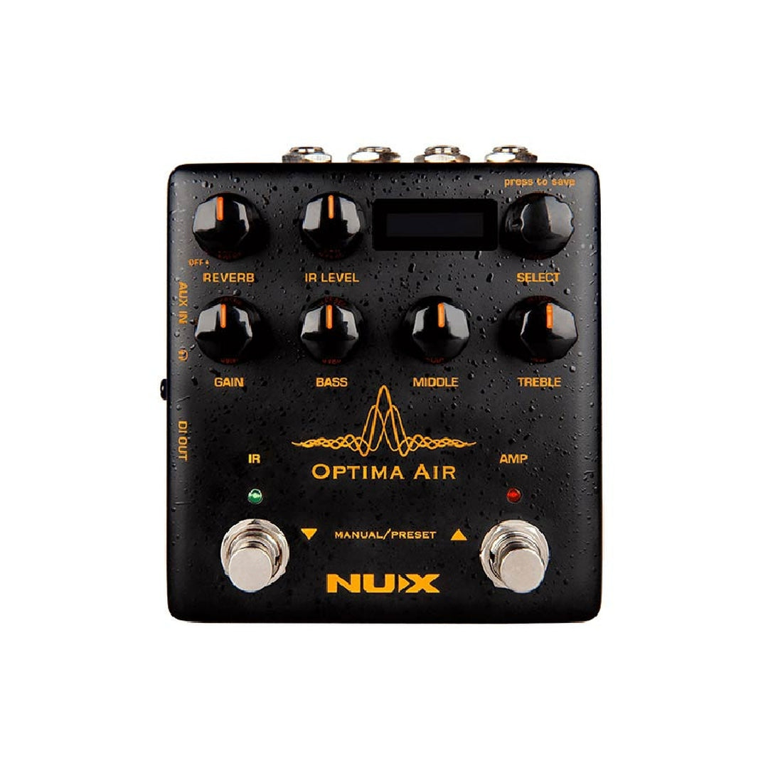 NUX NAI-5 dual akoestische gitaar simulator Verdugo Series effect pedaal