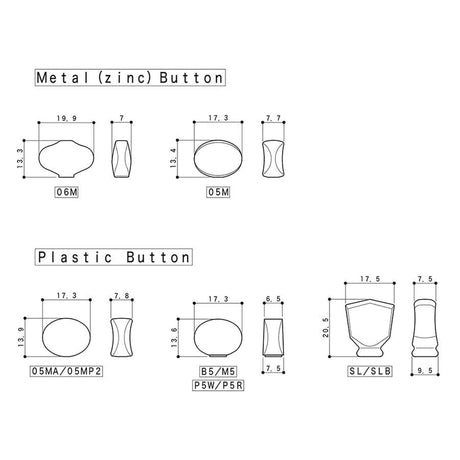 Gotoh GTH13093 SD91 stemmechanieken met Magnum Lock Trad and 05M knoppen, 6L, goud