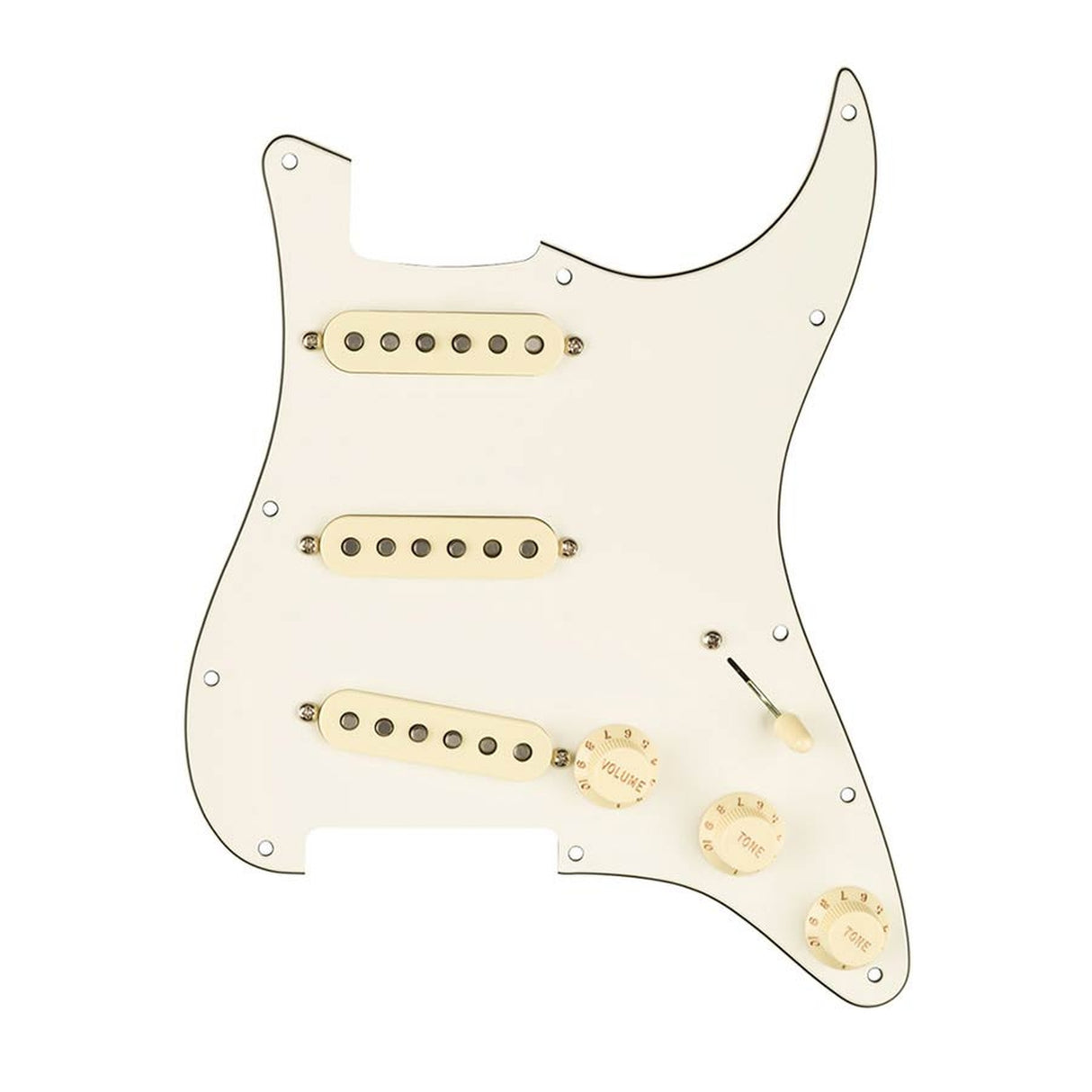 Fender 992345509 Original '57/'62 SSS, 11 screw holes, parchment