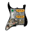 Fender 992347506 Shawbucker Bridge/Gen 4 Noiseless neck/middle HSS, 11 screw holes, black