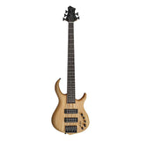 Sire Basses M5+ S5/NT basgitaar, 5-snarig, swamp ash, naturel