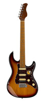 Sire Guitars S7/3TS electrische gitaar, S-style, elzen body, 3-tone sunburst