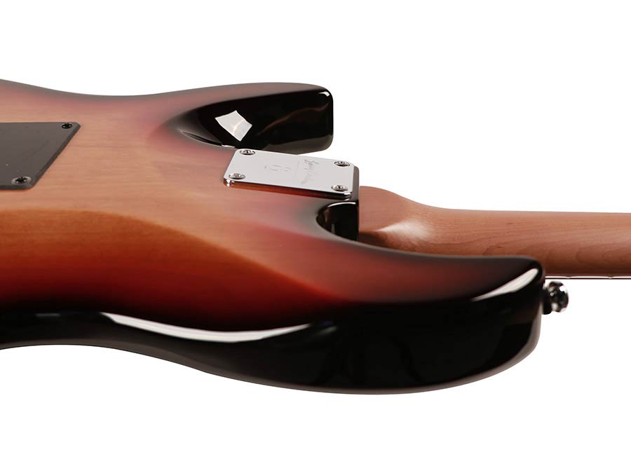 Sire Guitars S7/3TS electrische gitaar, S-style, elzen body, 3-tone sunburst