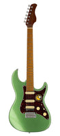 Sire Guitars S7/SG electrische gitaar, S-style, elzen body, sherwood green