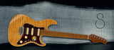 Sire Guitars S7FM/NT electrische gitaar, S-style, elzen body, gevlamde esdoorn top, naturel