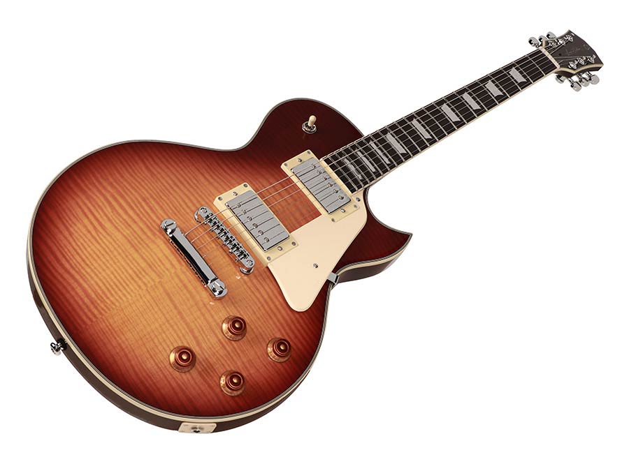 Sire Guitars L7/TS electrische gitaar, L-style, mahonie, tobacco sunburst