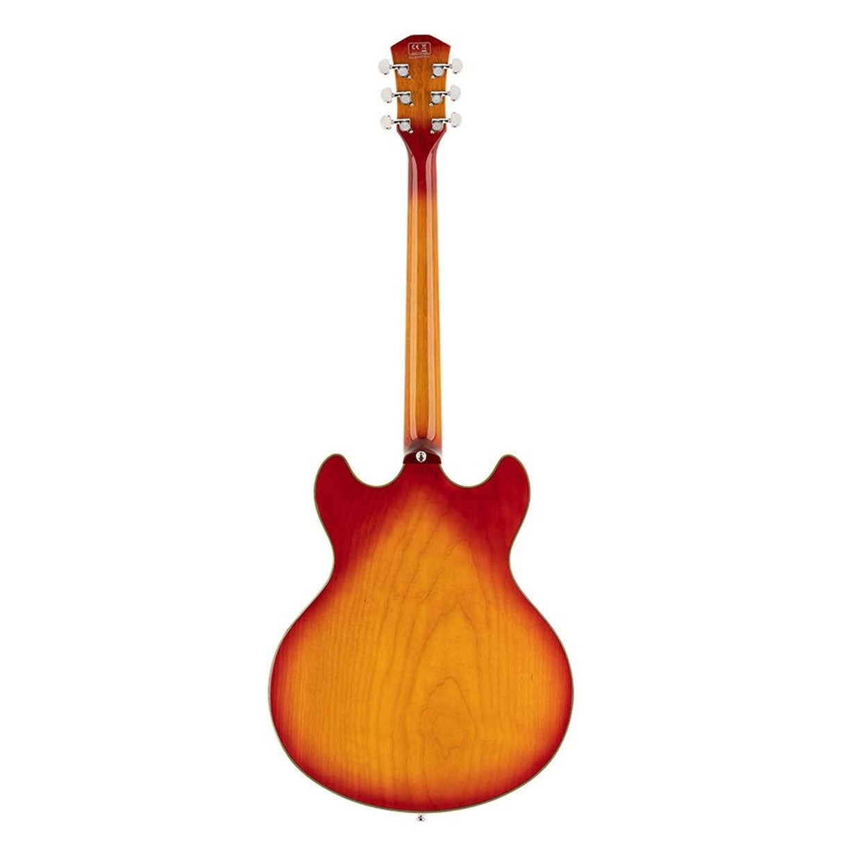 Sire Guitars H7/CS electrische archtop gitaar, esdoorn, cherry sunburst