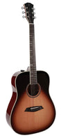 Sire Guitars A4DSVS akoestische dreadnought, massieve roasted top en achterblad, SIB electronica, vintage sunburst