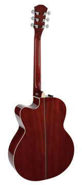 Sire Guitars A4GSVS akoestische grand auditorium, massieve roasted top en achterblad, SIB electronica, vintage sunburst