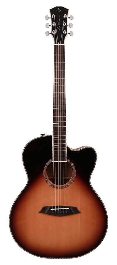 Sire Guitars A4GSVS akoestische grand auditorium, massieve roasted top en achterblad, SIB electronica, vintage sunburst