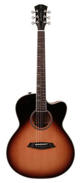 Sire Guitars A4GSVS akoestische grand auditorium, massieve roasted top en achterblad, SIB electronica, vintage sunburst