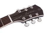 Sire Guitars L7/TBL electrische gitaar, L-style, mahonie, transparant blauw