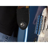 Fender 990819010 Straps Blocks, rubber strap locking rings, one pair black and one pair deep blue