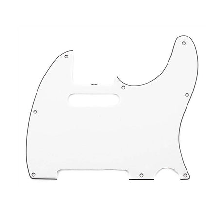 Fender 94218049 pickguard Pure Vintage '64 Telecaster 3-ply eggshell 8-hole