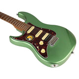 Sire Guitars S7L/SG Linkshandige elektrische gitaar S-stijl sherwood groen