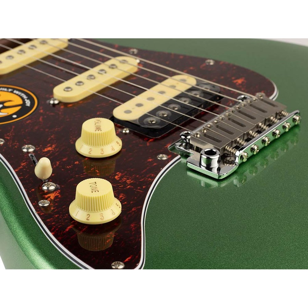 Sire Guitars S7L/SG Linkshandige elektrische gitaar S-stijl sherwood groen