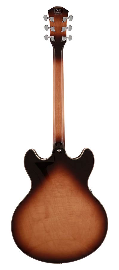 Sire Guitars H7L/VS Elektrische archtop gitaar linkshandig vintage sunburst