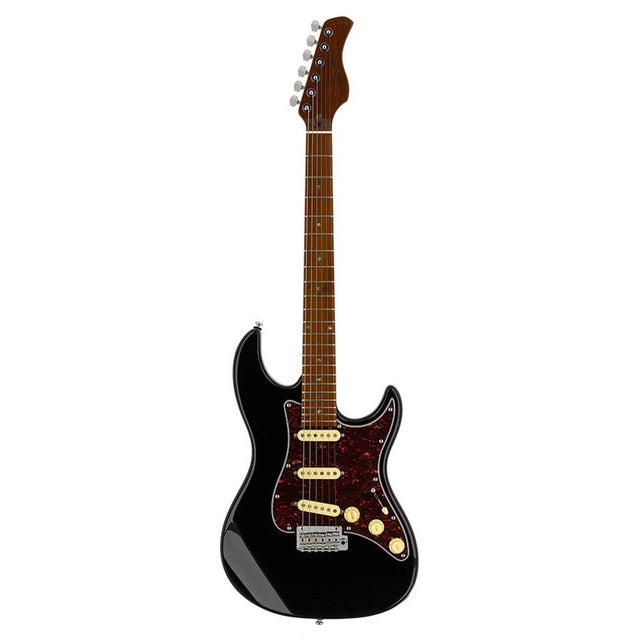 Sire Guitars S7V/BK electrische gitaar, S Vintage style, elzen body, zwart