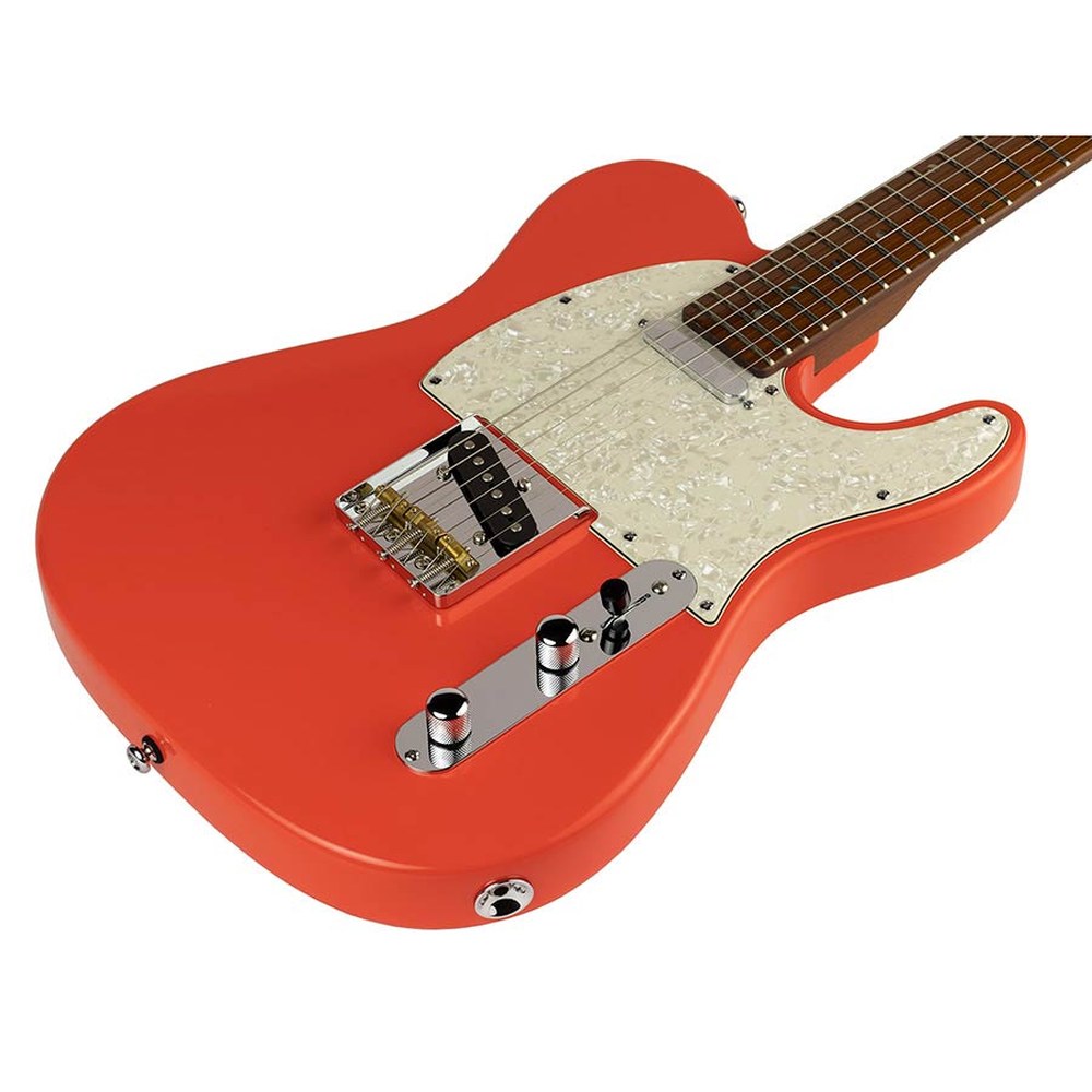 Sire Guitars T7/FR electrische gitaar, T-style, elzen body, fiesta red