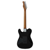 Sire Guitars T7FM/TBK electrische gitaar, T-style, elzen body, gevlamde esdoorn top, transparant zwart