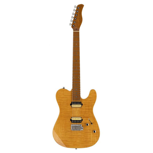 Sire Guitars T7FM/NT electrische gitaar, T-style, elzen body, gevlamde esdoorn top, naturel