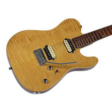 Sire Guitars T7FM/NT electrische gitaar, T-style, elzen body, gevlamde esdoorn top, naturel