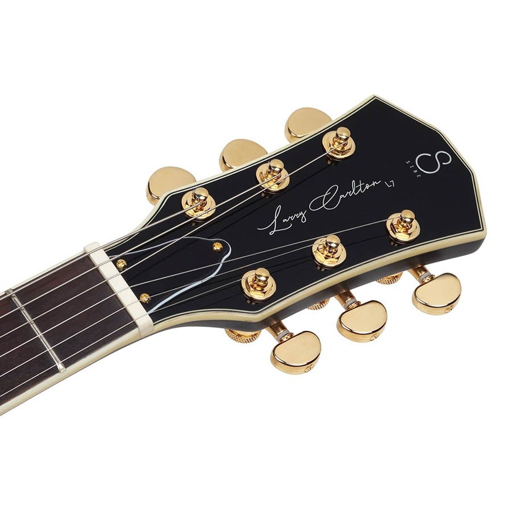 Sire Guitars L7/BK electrische gitaar, L-style, mahonie, zwart