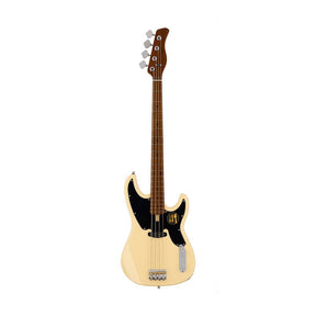 Sire D5 A4/VW Marcus Miller basgitaar 4 snarig passief elzen vintage white