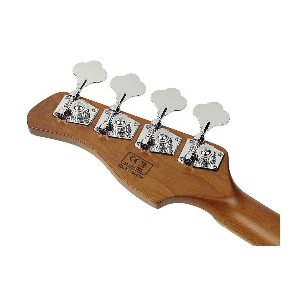Sire D5 A4/VW Marcus Miller basgitaar 4 snarig passief elzen vintage white