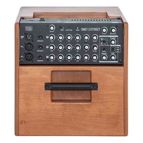 Acus OFS-10 versterker voor akoestische instrumenten 120W 3 kanalen naturel zonder accu